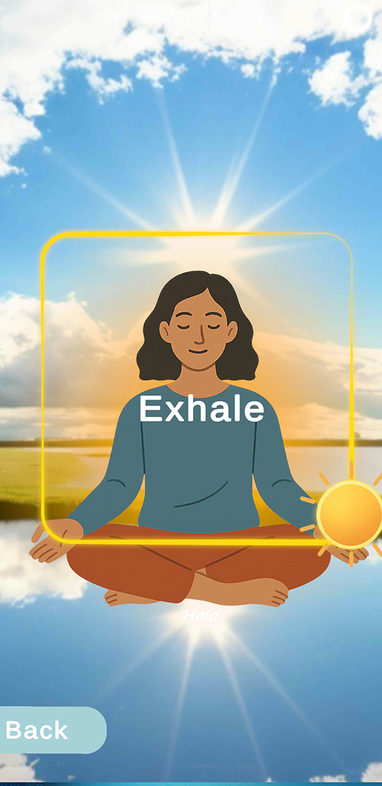 Maze Dental Calm — guided breathing